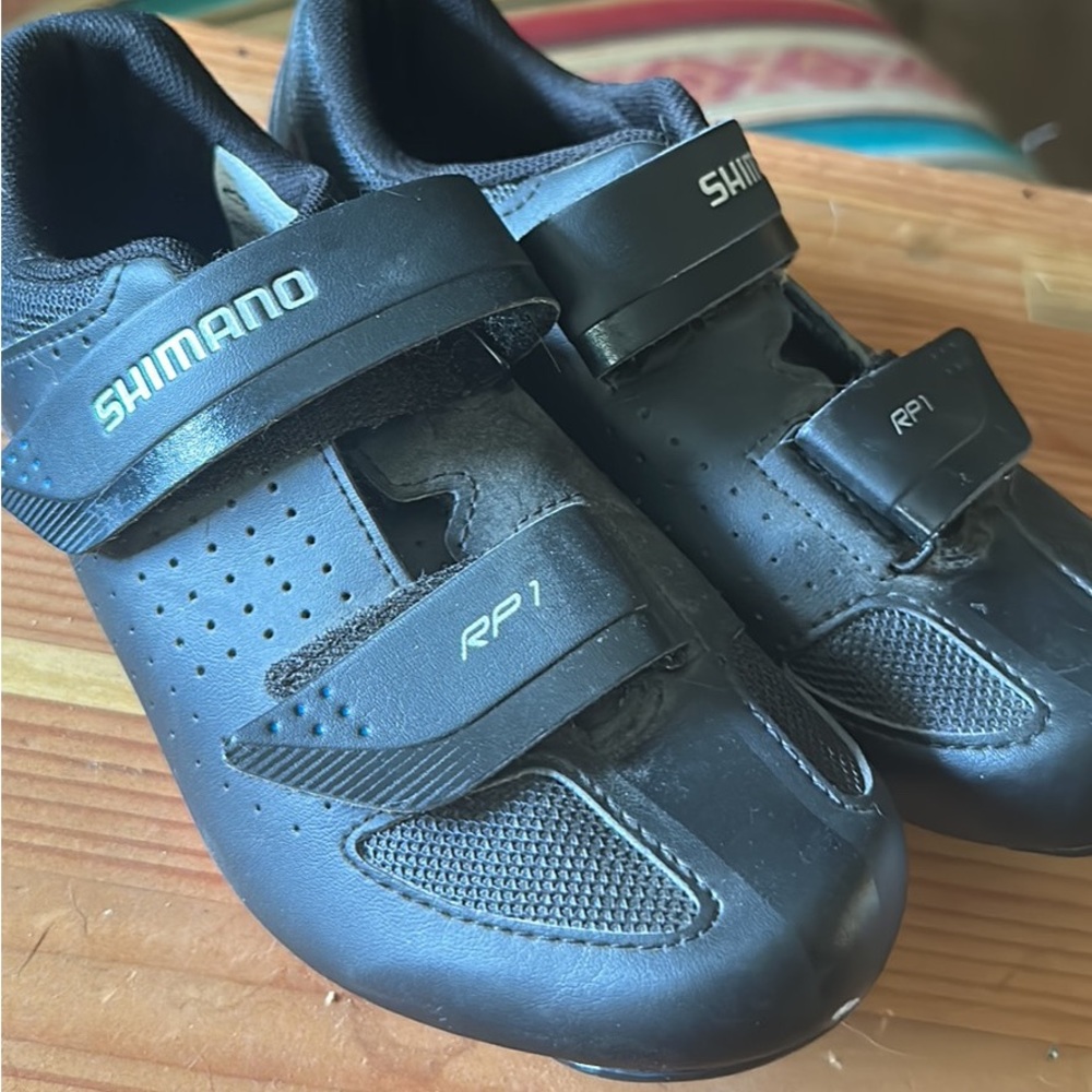 Shimano cycling shoes and cleats